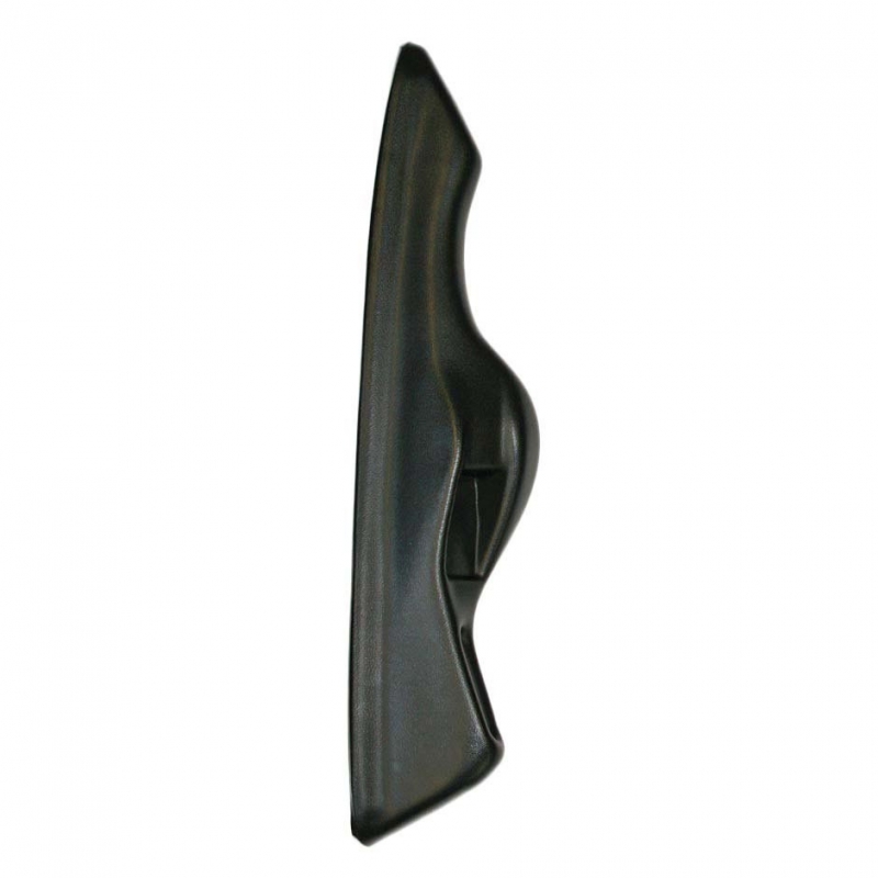 Twopiece precision adjustable thighbrace